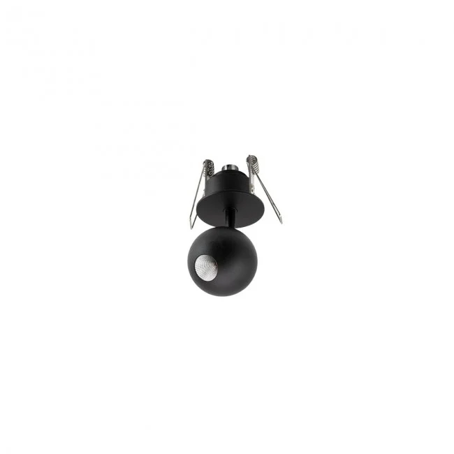 PLAFONIERA OBO LED 4.5W 3000K NEGRU MAT [1]