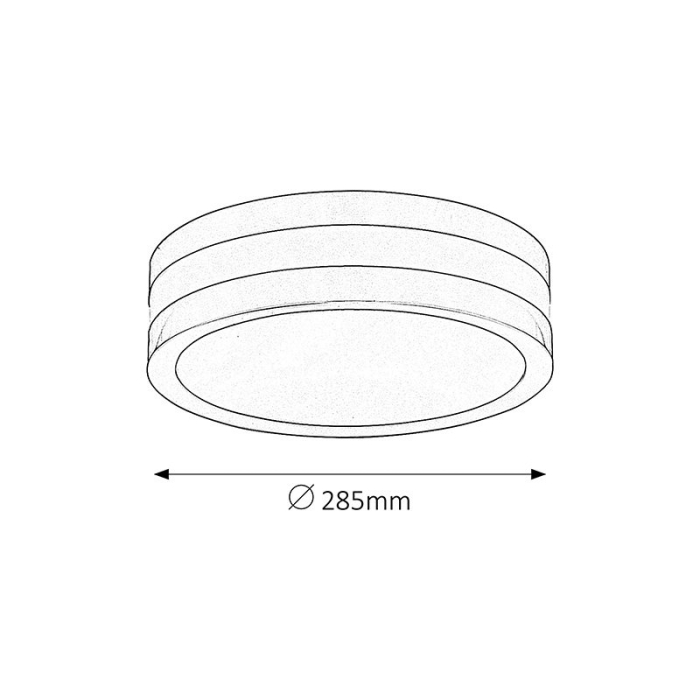 PLAFONIERA  STUTTGART 8220 E27 2X11W D285MM [3]