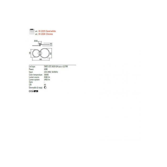 PLAFONIERA REDO SPELL 01-2224 [2]