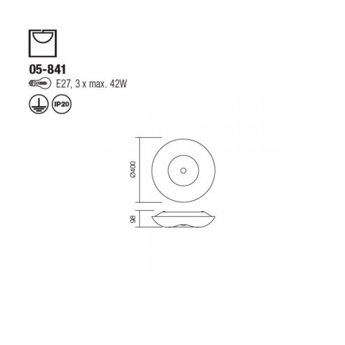 Plafoniera Redo Sunny 05-840 [2]
