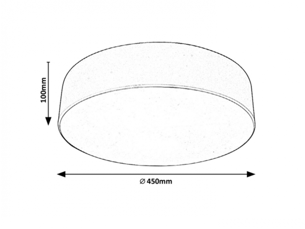 PLAFONIERA RENATA 3X10W E27 NEAGRA [2]
