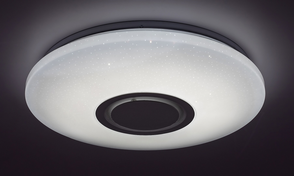 Plafoniera led conectare wi-fi muzica, reglare culori cu telecomanda, conectare telefon [7]
