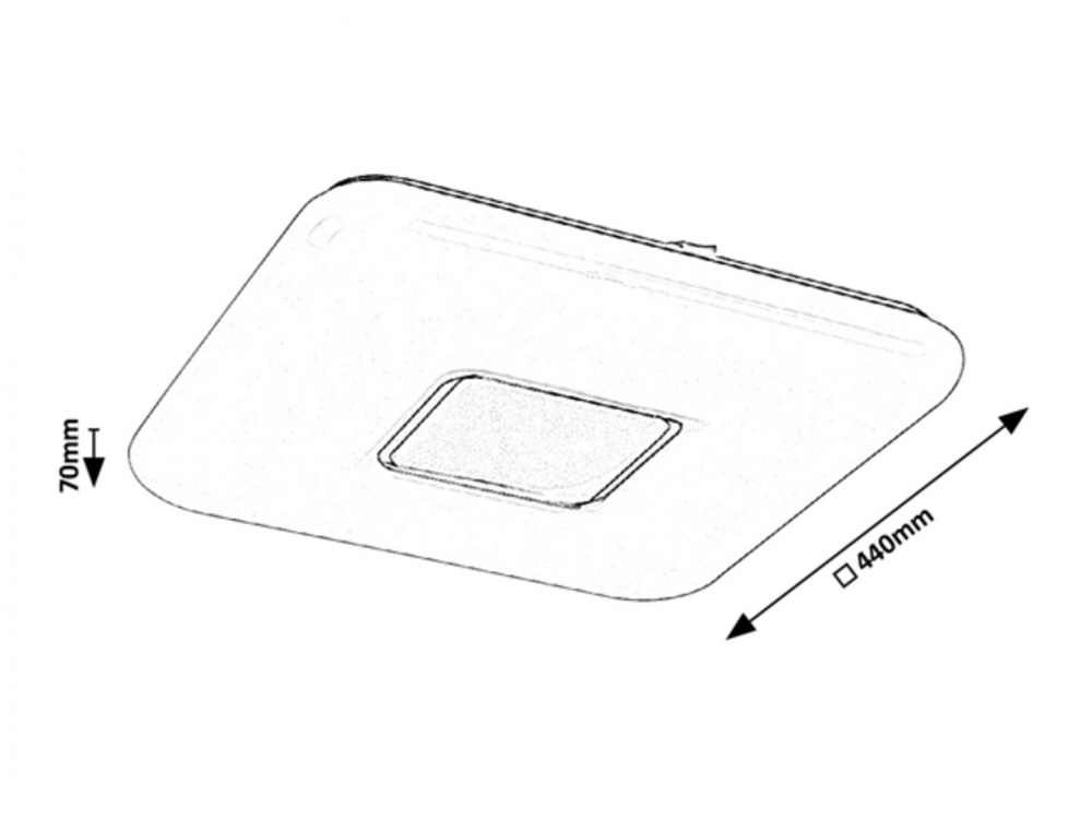 PLAFONIERA TAYLA LED X72W [6]