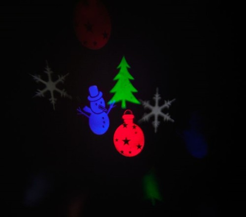 PROIECTOR LED DE EXTERIOR/INTERIOR CU FIGURINE 3.6W [2]