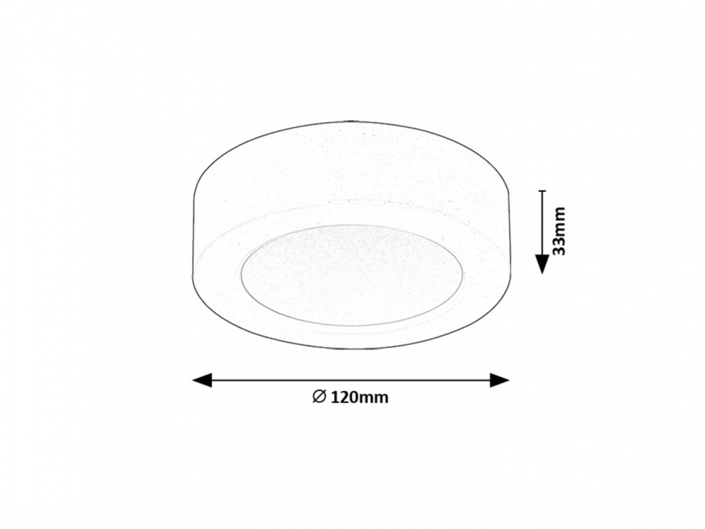 Spot Led Aplicat Negru Shaun2 1x7w [3]