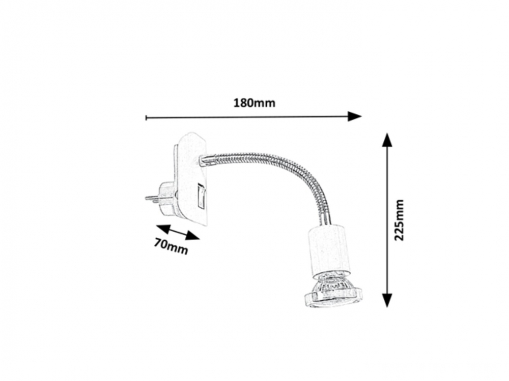 SPOT DOBRA LED 1X4.5W [2]