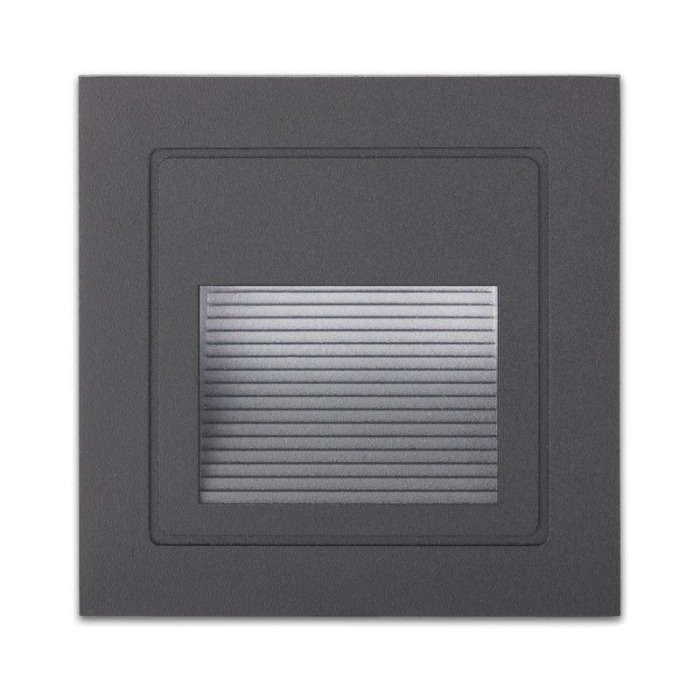 SPOT ETANS LED INCASTRAT XGHOST 2W 3000K IP65 NEGRU ARELUX [2]
