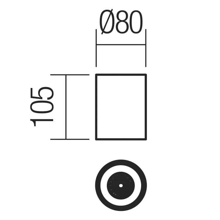 SPOT KOA 1X35W GU10 ALB [2]