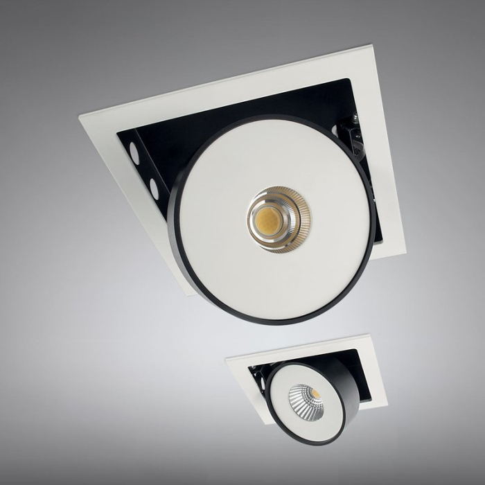 SPOT LED XSIDE INCASTRAT 1X15W 4000K ALB MAT IP20 SD02NW50 ALB MAT ARELUX [2]