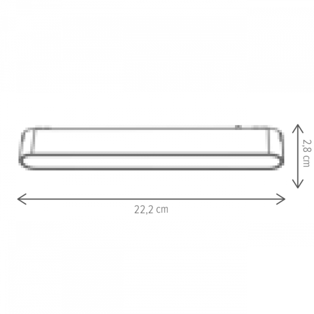 Spot liniar alb slim track light 12W ln pentru sina magnetica [2]