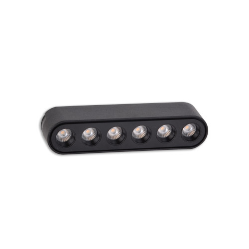 Spot liniar negru  slim track light 6W ln pentru sina magnetica [1]
