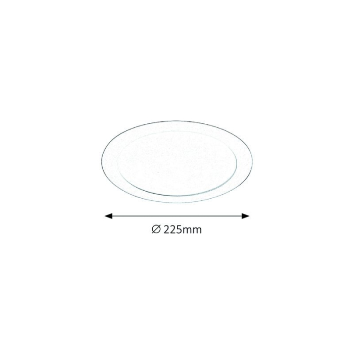 SPOT LOIS 5571 INCASTRATE - TAVAN ALB MAT LED 18W [2]
