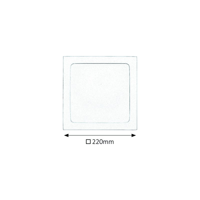 PLAFONIERA RABALUX LOIS 5579 INCASTRATE - TAVAN ALB MAT LED 18W [2]
