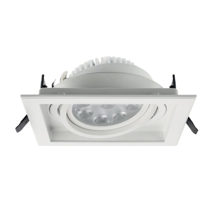 SPOT TAVAN FALS XSTEP ST G53 1X50/60W ST02 ALB MAT ARELUX [3]