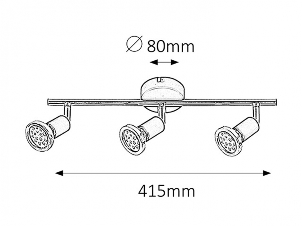 SPOT VALENTINE LED 9W [3]