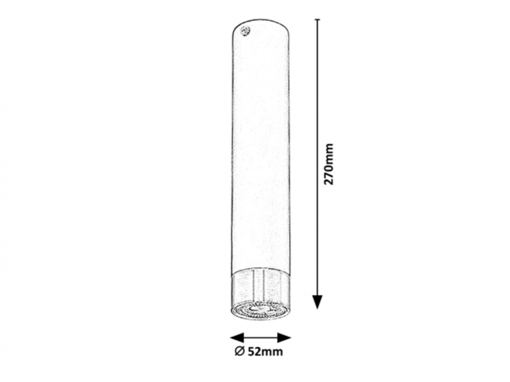 SPOT ZIRCON 1X5W LED GU10 [2]