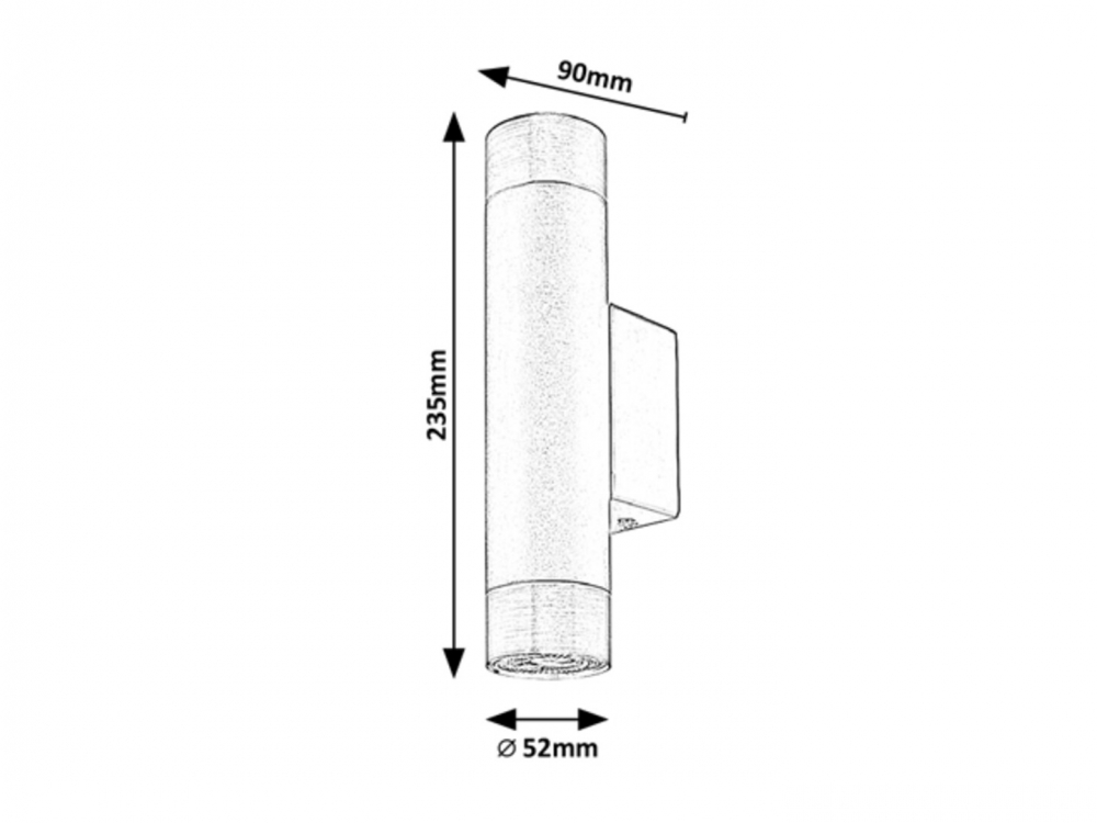 SPOT ZIRCON 2X5W LED GU10 [2]