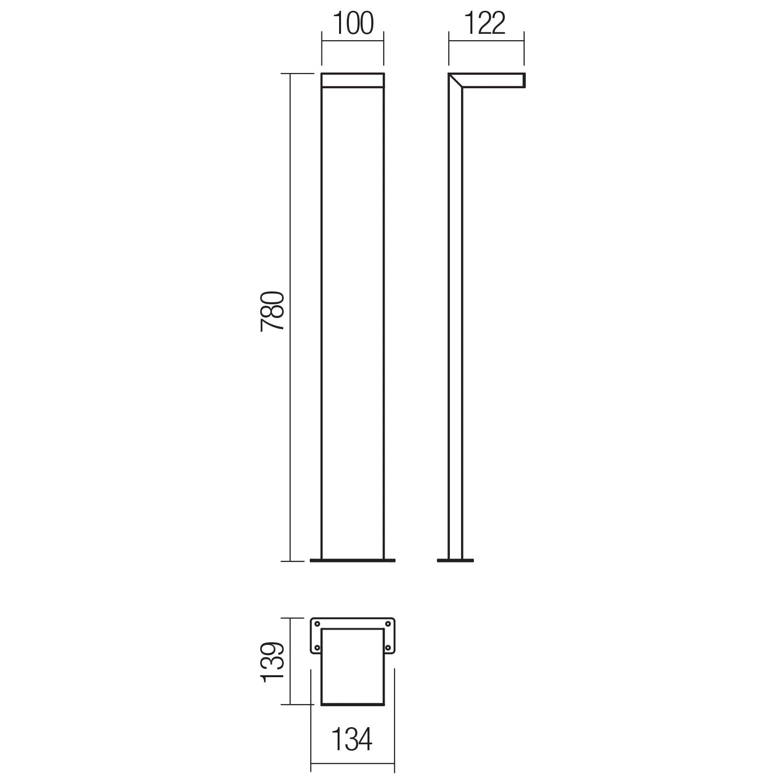 STALP EMBO LED 8W GRI [3]