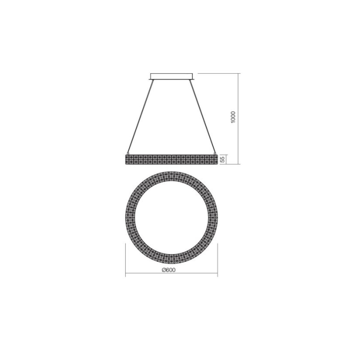 SUSPENSIE LED METIS 01-1390 40W LUMINA NATURALA [2]