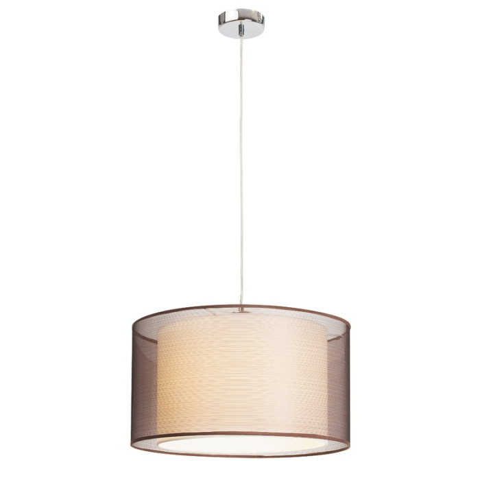SUSPENSIE  ANASTASIA 2632 CU 1 BRAT CROM MARO E27 1X60W 108X44.5X44.5CM [2]