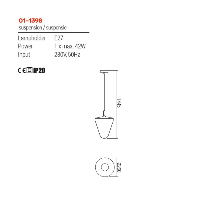 SUSPENSIE REDO PIN 01-1398 [2]