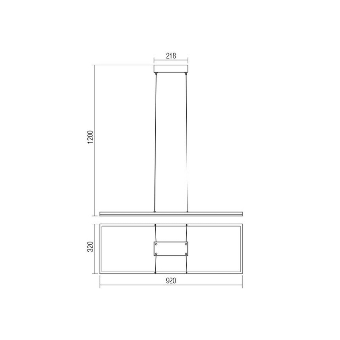 PENDUL KLEE LED 48W 3000K [2]