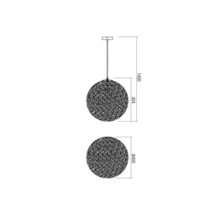 PENDUL PROTEUS 01-1514 E27 1X42W [2]