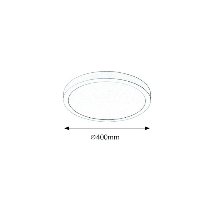 PLAFONIERA RABALUX LOIS 2658 CU LED ALB MAT LED 36W [2]