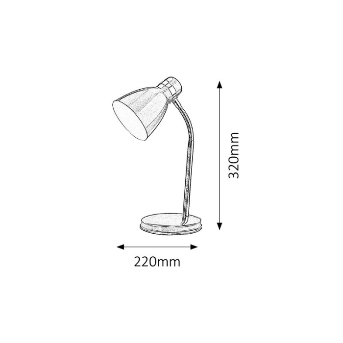 VEIOZA PATRIC 4207 ALBASTRU E14 1X40W 220X320MM [2]