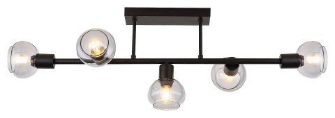 ■ ILUMINAT DE INTERIOR - PLAFONIERA SULLIVAN 5X40W E14