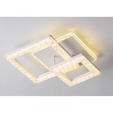 PLAFONIERE CU LED - LUSTRA LED PATRATA  120W AURIE