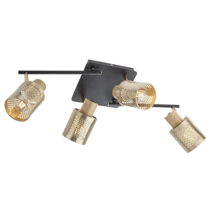 ■ ILUMINAT DE INTERIOR - PLAFONIERA BASKET PL - 4X40W; E27