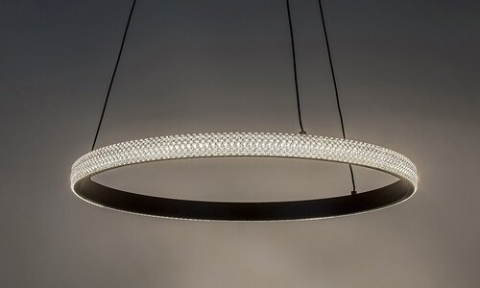 PENDUL GRETE LED NEGRU/ALB 1X32W LC 3650LM [1]