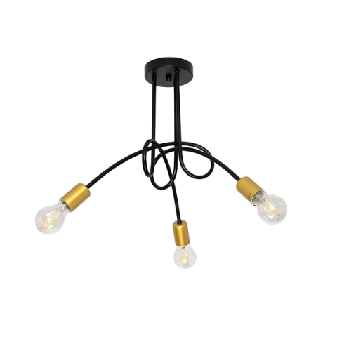 ■ ILUMINAT DE INTERIOR - LUSTRA MYA 3X40W AURIE