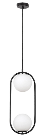 PENDUL GHITA NEGRU 2X20W E27 [1]