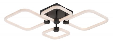 PLAFONIERE CU LED - PLAFONIERA LED SOTIRIS 1X47W CU TELECOMANDA SI DIMABILA