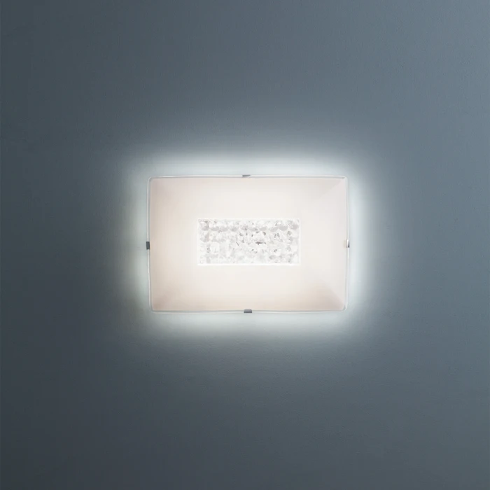 ■ ILUMINAT DE INTERIOR - Aplica LED Odiseea 10W  decoratiuni din cristal alba 4000K