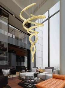 ■ ILUMINAT DE INTERIOR - LUSTRA LED  2X200W CCT GD