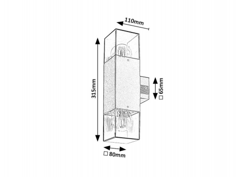FELINAR APLICA LOANDA 2X60W E27 [2]