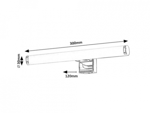 APLICA NOUR CROM LED 1X5W 4000K 650LM [3]
