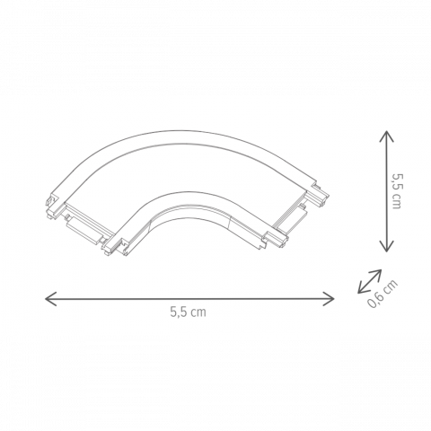 Accesoriu pentru sina magnetica ALBA [1]