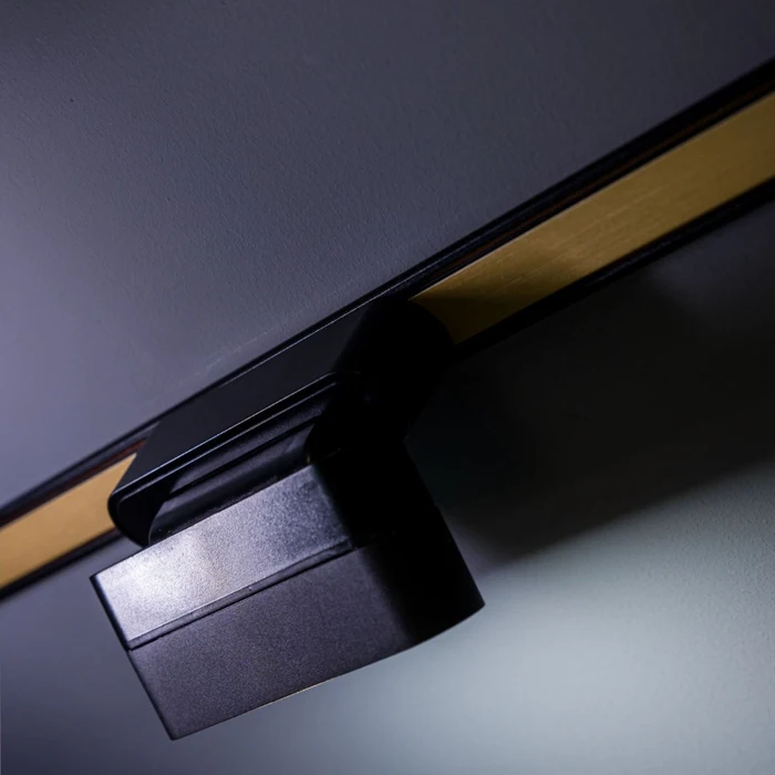 Accesoriu reglabil pentru sina magnetica 2circuite S-MBK negru 48v [1]