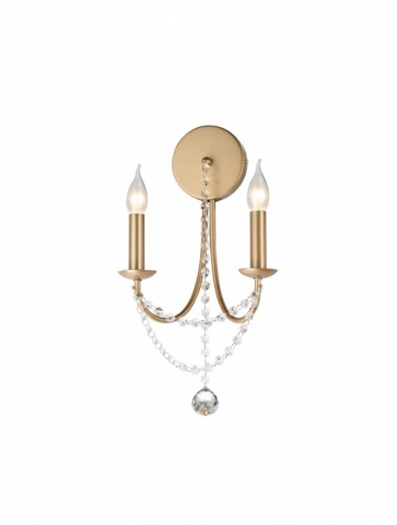 ■ ILUMINAT DE INTERIOR - APLICA  APHRODITE 2X28W E14 AUR
