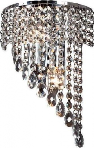 ■ ILUMINAT DE INTERIOR - APLICA CRISTAL 2XE14 CROM
