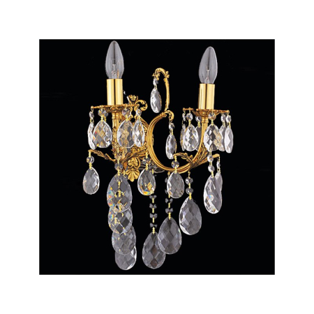 APLICE CRISTAL - Aplica Cristal Bussy Tila 0158-58-29 2X40W E14