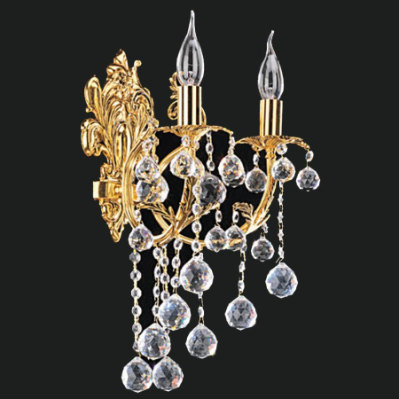 APLICE CRISTAL - Aplica Cristal Bussy Tila 0158-58-29Z 2X40W E14