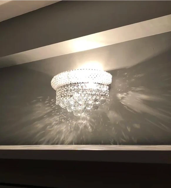 APLICE CRISTAL - APLICA CRISTAL 1X40W CROM
