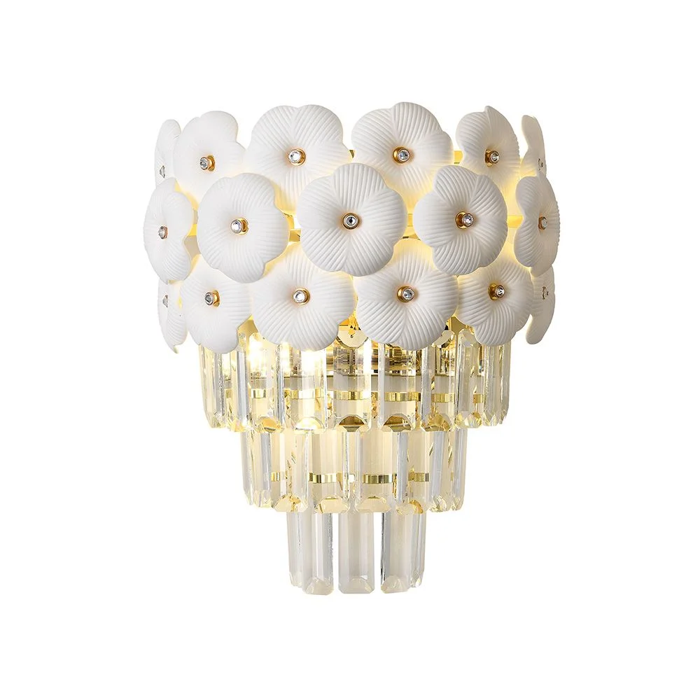 ■ ILUMINAT DE INTERIOR - APLICA CRISTAL FLOARE 3XE14 28CM