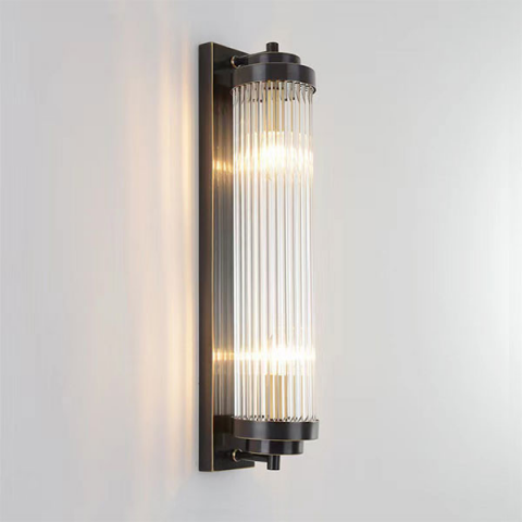 ■ ILUMINAT DE INTERIOR - APLICA CRISTAL K9 HARRIS 2X40W NEGRU