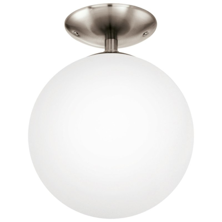PLAFONIERE MODERNE - APLICA EGLO RONDO 91589 E27 1X60W NICHEL IP20 D250